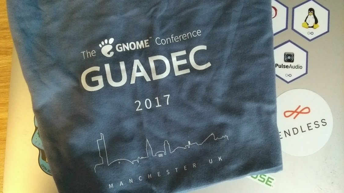 GUADEC 2017 t-shirt